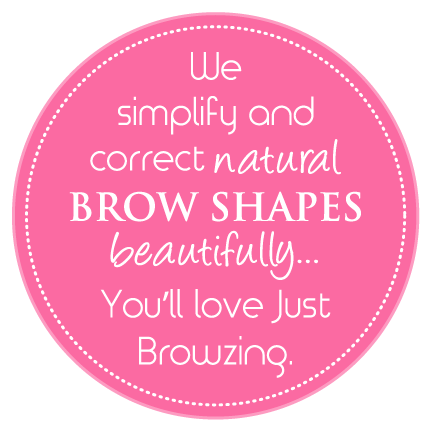 simplify and correct natural brow shapes